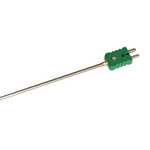 Electrotherm282 Type K Thermocouple 1000mm Length, 4.5mm Diameter, 0°C → +1000°C