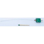 Reckmann Type K Thermocouple 250mm Length, 0.5mm Diameter → +1100°C