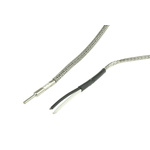 Correge Type J Thermocouple 35mm Length, 2.5mm Diameter → +600°C