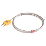 RS PRO Type K Thermocouple Connector 3mm Diameter, -40°C → +1100°C