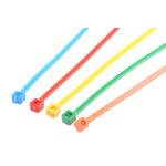 RS PRO Assorted Cable Tie Nylon, 165mm x 2.5 mm