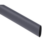 RS PRO Heat Shrink Tubing, Black 19.1mm Sleeve Dia. x 1.2m Length 2:1 Ratio