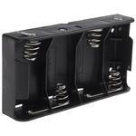 RS PRO D Battery Holder, Coil Spring Contact