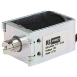 RS PRO Linear Solenoid, 12 V dc, 37 x 20.3 x 26 mm