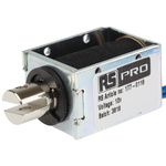RS PRO Linear Solenoid, 12 V dc, 40 x 24 x 29 mm