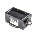 RS PRO Linear Solenoid, 24 V dc, 64 x 30 x 38 mm