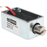 RS PRO Linear Solenoid, 12 V dc, 58 x 25.4 x 31.8 mm