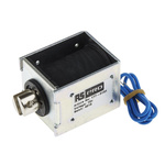 RS PRO Linear Solenoid, 12 V dc, 50 x 37 x 41 mm