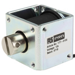 RS PRO Linear Solenoid, 12 V dc, 42.5 x 40.9 x 40.9 mm