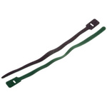 RS PRO Green Hook & Loop Cable Tie, 325mm x 25 mm