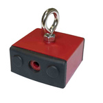 Holding Magnet, 45kg for fl at steel surfaces, Hand tools and other ferrous items on contact, nails