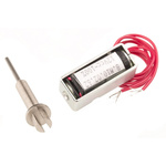 Mecalectro Linear Solenoid, 12 V dc, 0.1N, 30 x 12.7 x 10 mm