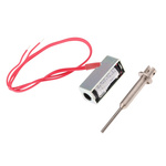 Mecalectro Linear Solenoid, 12 V dc, 0.4N, 30 x 12.7 x 10 mm