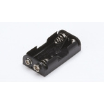 Takachi Electric Industrial AA Battery Holder, Button & Leaf Spring Contact