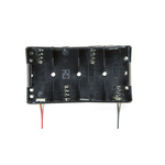 Takachi Electric Industrial C Battery Holder, Button & Leaf Spring Contact