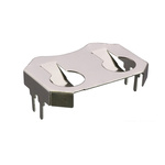 TE Connectivity Coin Cell Battery Holder, Leaf Spring Contact
