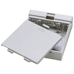 Takachi Electric Industrial AA Battery Holder, Press Stud Contact