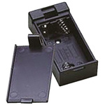 Takachi Electric Industrial AA Battery Holder, Press Stud Contact