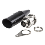 Peppers Stainless Steel Cable Gland Kit, includes Earth Tag, Lock Nuts, O-Ring, Shroud, M25 Thread Size, 13.5 →