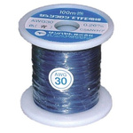 Sunhayato JUNFLON Series Blue 0.05 mm² Hook Up Wire, 30 AWG, 100m, ETFE Insulation