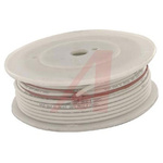 Alpha Wire 39X1825 Series White 0.75 mm² Hook Up Wire, 18 AWG, 19/0.25 mm, 30.5m, Silicone Insulation