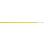 AXINDUS KZ Series Yellow 0.2 mm² Hook Up Wire, 24 AWG, 7/0.2 mm, 250m, PTFE Insulation