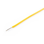 AXINDUS KY33 Series Yellow 1 mm² Hook Up Wire, 18 AWG, 32/0.20 mm, 200m, PVC Insulation