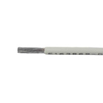 Alpha Wire 67010 Series White 1 mm² Hook Up Wire, 17 AWG, 56/0.16 mm², 50m, Polyphenylene Ether Insulation