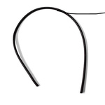 Mueller Electric WI-M / Silicone Wire Series Black 0.82 mm² Hook Up Wire, 18 AWG, 7/59/.05 mm, 3.05m, Silicone