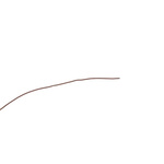 MICROWIRES UCA Series Brown 0.08 mm2 Hook Up Wire, 28 AWG, 19/40, 100m, PFA Insulation