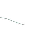 MICROWIRES UCA Series Green 0.08 mm2 Hook Up Wire, 28 AWG, 19/40, 100m, PFA Insulation