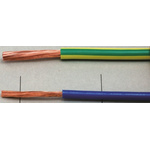 Black 4 mm² Hook Up Wire, 11 AWG, 76/0.26 mm, 100m, PVC Insulation