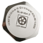 Lapp ATEX M50 Plug, Nickel Plated Brass, Threaded, IP68