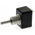 Bourns 1024 (Position) Pulse Absolute Mechanical Rotary Encoder with a 3.17 mm Plain Shaft (Not Indexed), Through Hole