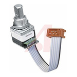 Grayhill 5V dc Optical Encoder with a 6.35 mm Flat Shaft, Surface Mount, Stripped Cable