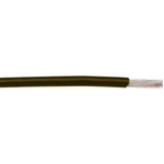 Alpha Wire 2841 Series Brown 0.05 mm² Hook Up Wire, 30 AWG, 1/0.25 mm, 30.5m, PTFE Insulation
