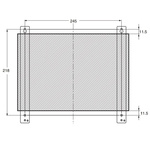 Omron Wall Mounting Accessory for Use with Box PC