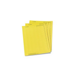 Siemens 6ES7592 Series Labeling Sheet for Use with S7-1500 modules