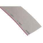 RS PRO Flat Ribbon Cable, 26-Way, 1.27mm Pitch, 30m Length
