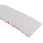 RS PRO Flat Ribbon Cable, 40-Way, 1.27mm Pitch, 30m Length