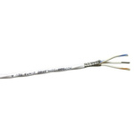 TE Connectivity White 0.33 mm² Hook Up Wire, 22 AWG, 19 / 34 AWG, 100m, ETFE Insulation