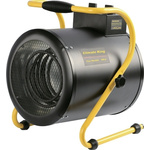5kW Fan Heater, Portable, BS4343/IEC60309