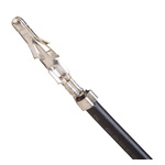 Molex Female Standard .093 in to Female Standard .093 in Crimped Wire, 300mm, 18AWG, Black