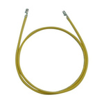 RS PRO Female DF11 to Female DF11 Crimped Wire, 300mm, 0.34mm², Yellow