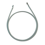 RS PRO Female DF11 to Female DF11 Crimped Wire, 300mm, 0.25mm², White