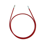 RS PRO Female DF11 to Female DF11 Crimped Wire, 300mm, 0.25mm², Red