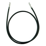 RS PRO Female DF1B to Female DF1B Crimped Wire, 300mm, 0.50mm², Black