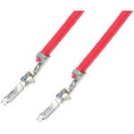 Molex Male PicoBlade to Male PicoBlade Crimped Wire, 150mm, 0.14mm², Red
