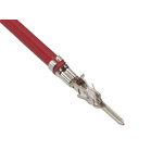 Molex Male Micro-Fit 3.0 to Unterminated Crimped Wire, 300mm, 0.75mm², Red