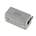 Richco Openable Ferrite Sleeve, 16.6 x 18mm, For EMI Suppression, Apertures: 1, Diameter 6mm
